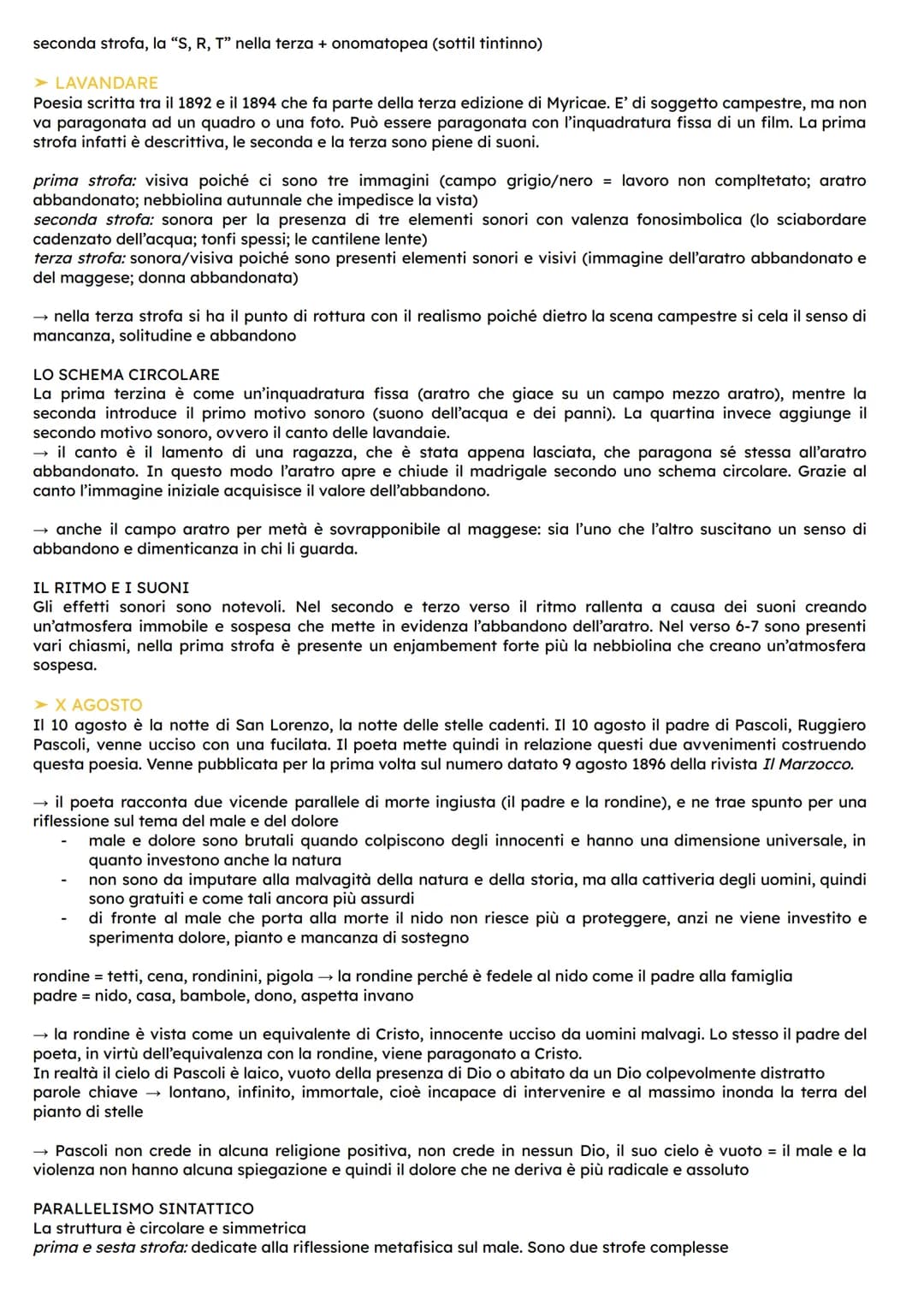 GIOVANNI PASCOLI
Pascoli nasce nel 1855 a San Mauro di Romagna da una famiglia che godeva di una buona situazione
economica. Trascorre un'in
