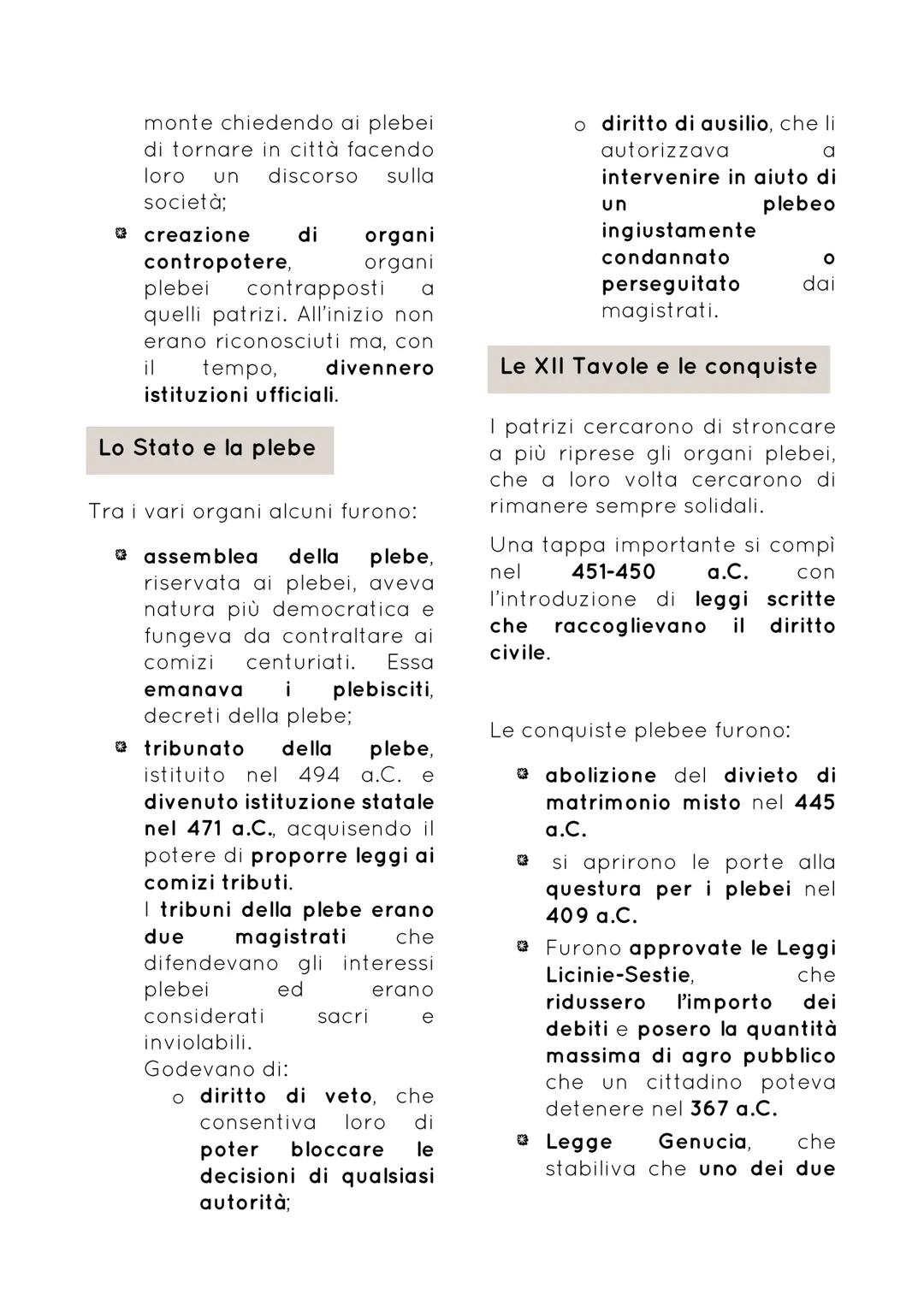 LOTTE FRA PATRIZI E PLEBEI
Nel V secolo a.C. Roma
dominava tutti i paesi vicini; per
tutto il V e il IV secolo, la stabilità
della potenza i