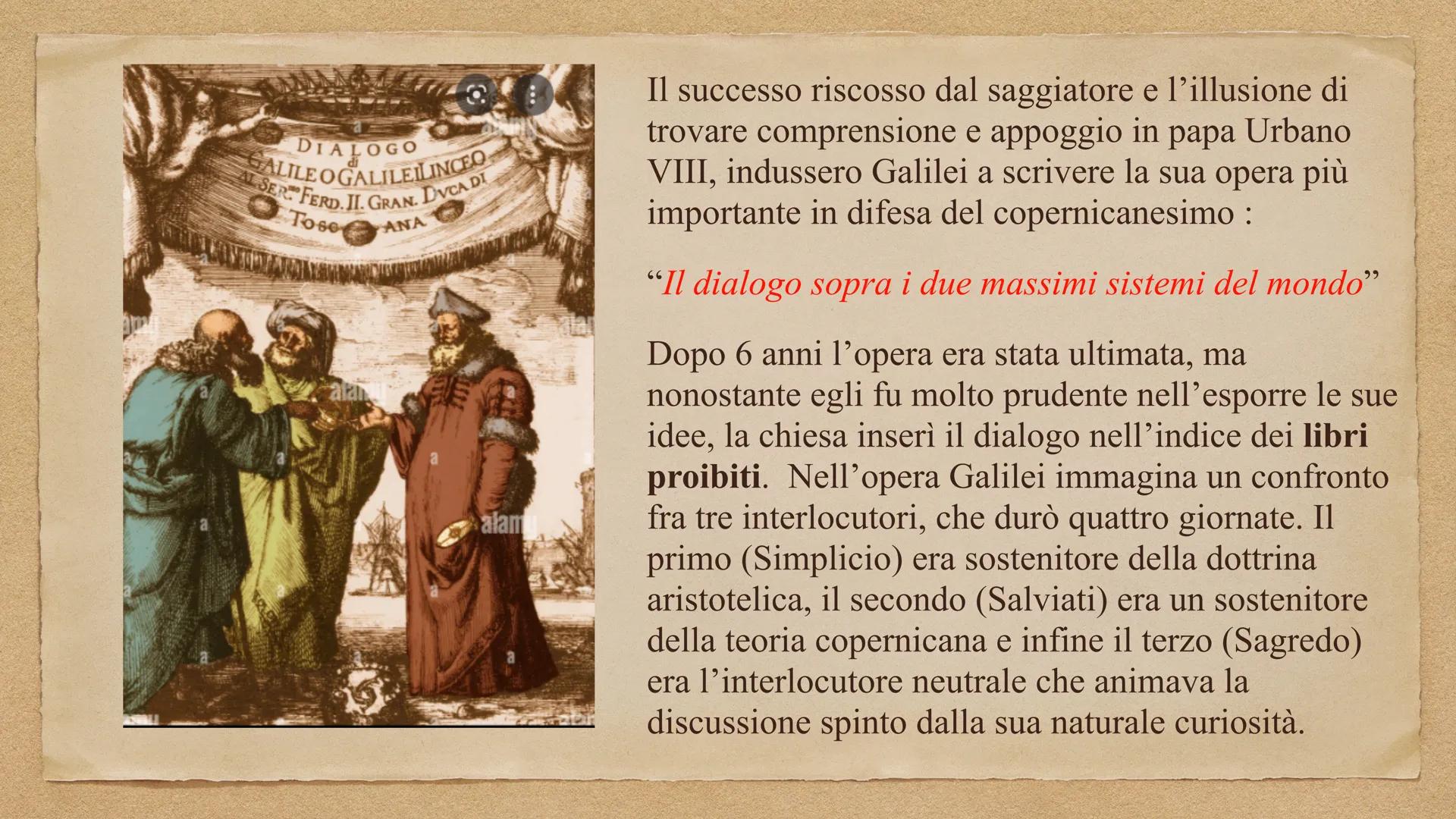 Galileo Galilei BIOGRAFIA
Galileo Galilei nacque a Pisa nel 1564 da un' antica
famiglia Fiorentina. Nonostante il padre gli diede
un' educaz