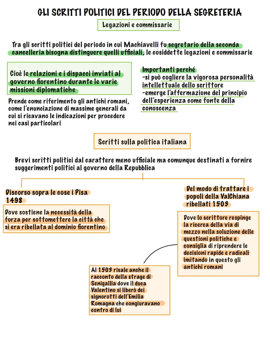 NICCOLÒ MACHIAVELLI
Machiavelli nasce a Firenze nel 1469 da una famiglia borghese, che gode di un
discreto benessere economico, derivato dal