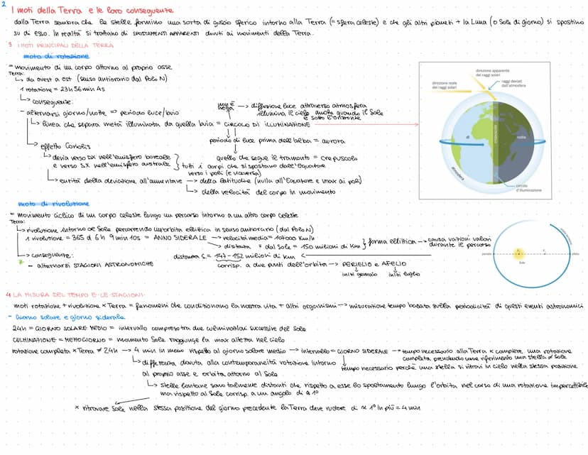 1
La forma della Terra e le coordinate geografiche
Conoscere forma + dimensioni Terra = fondamentale x Studio geosistema e complesse interaz