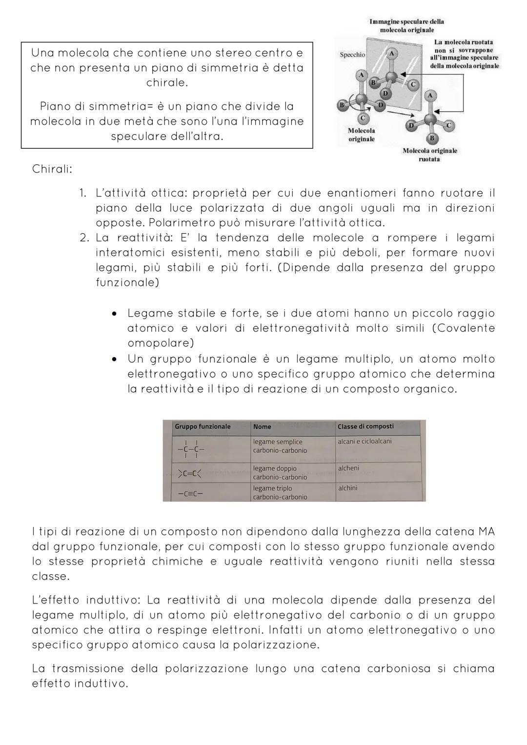 LA CHIMICA ORGAnicA
Il carbonio (un elemento chimico molto diffuso) ed è talmente importante da
dare il nome a uno specifico ambito della ch