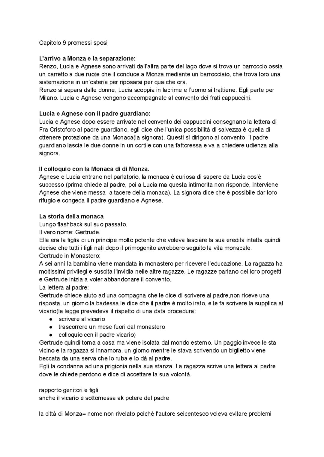 capitolo 9 promessi sposi 