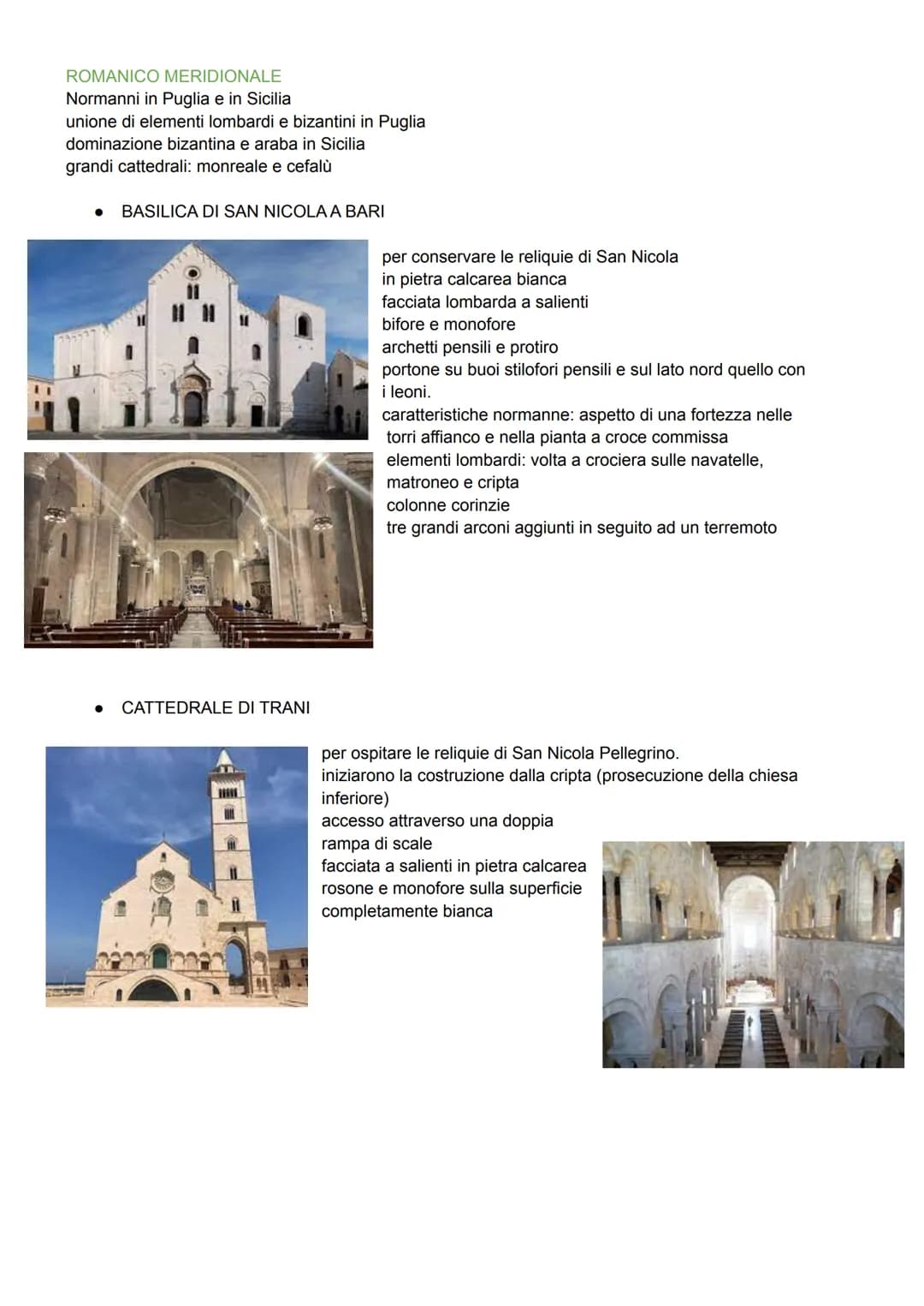 ROMANICO
ROMANICO SETTENTRIONALE
● basilica Sant'ambrogio
● cattedrale San Geminiano
• Battistero di Parma
•
Deposizione
● basilica di san m