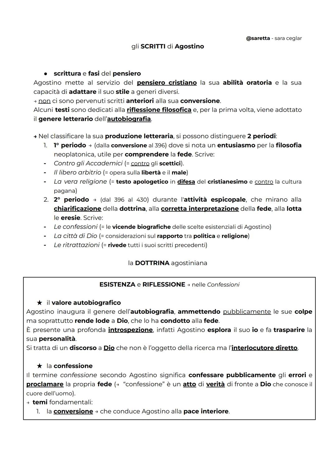 @saretta - sara ceglar

AGOSTINO

VITA e OPERE

*   l'ambiente di origine

Agostino considerato il maggior esponente della patristica latina