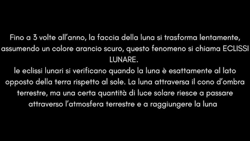 Luna
/lūna/
l'unico satellite naturale della
Terra, illuminata dal sole.
che da sempre è stato oggetto di
ispirazione per cantanti e poeti C