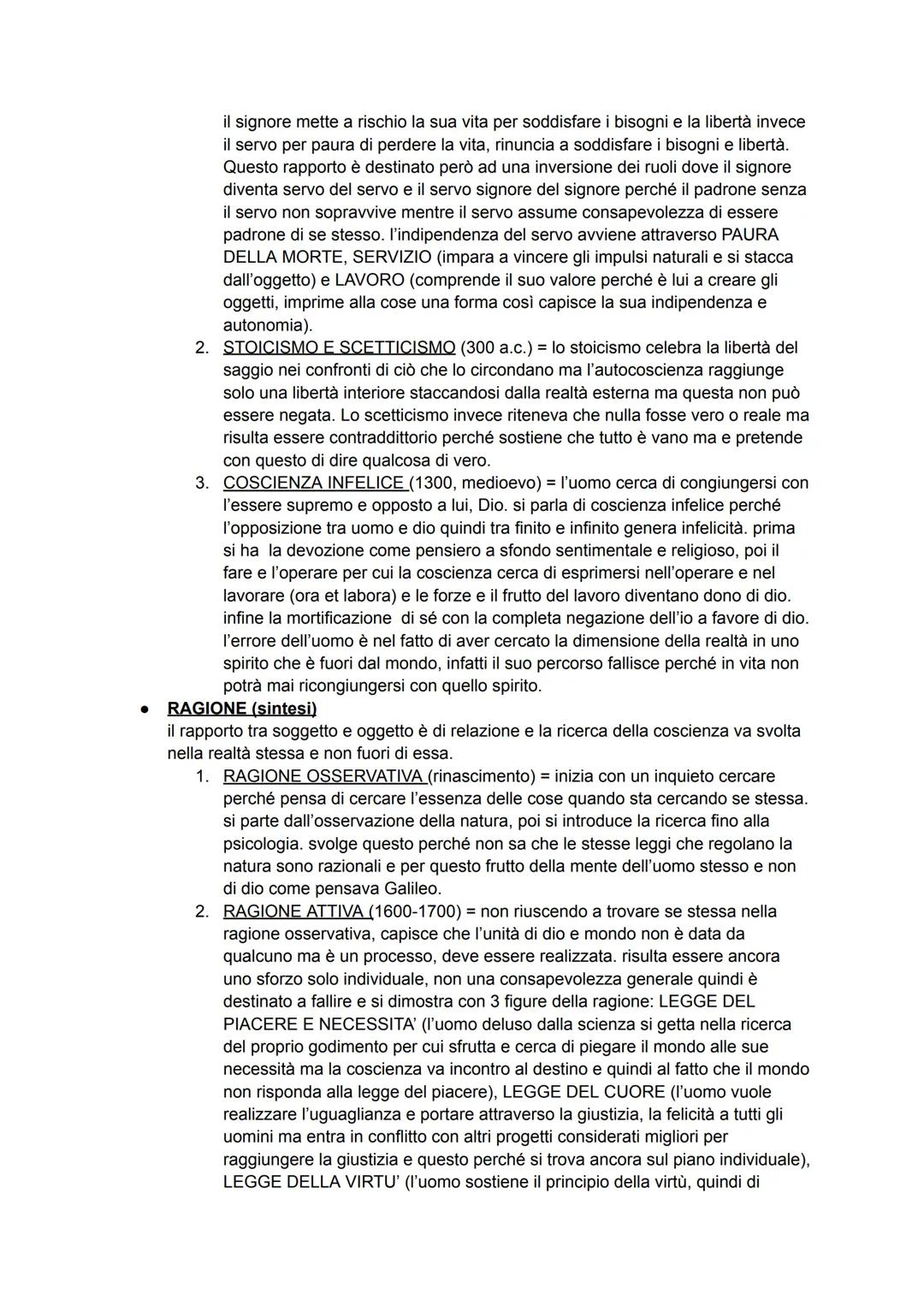 HEGEL
Per fichte il processo è INFINITO (tesi antitesi e sintesi) quindi ci sarà sempre qualcosa che
l'io non può pensare; invece per Hegel 