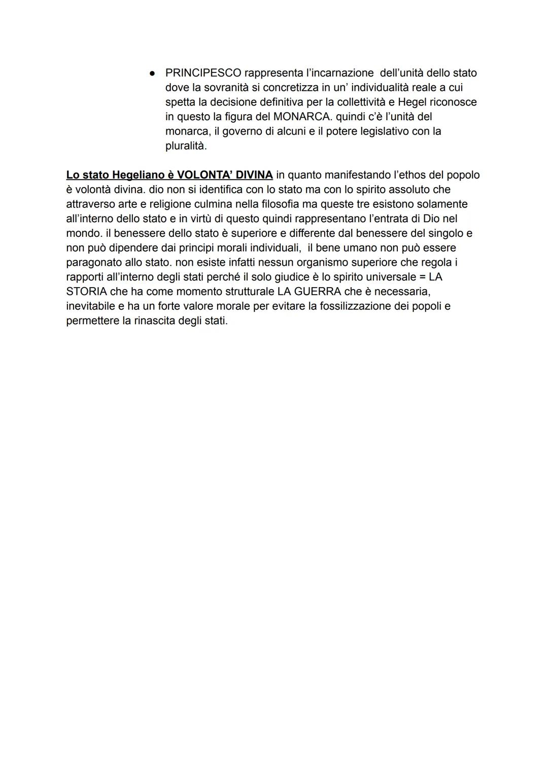 HEGEL
Per fichte il processo è INFINITO (tesi antitesi e sintesi) quindi ci sarà sempre qualcosa che
l'io non può pensare; invece per Hegel 