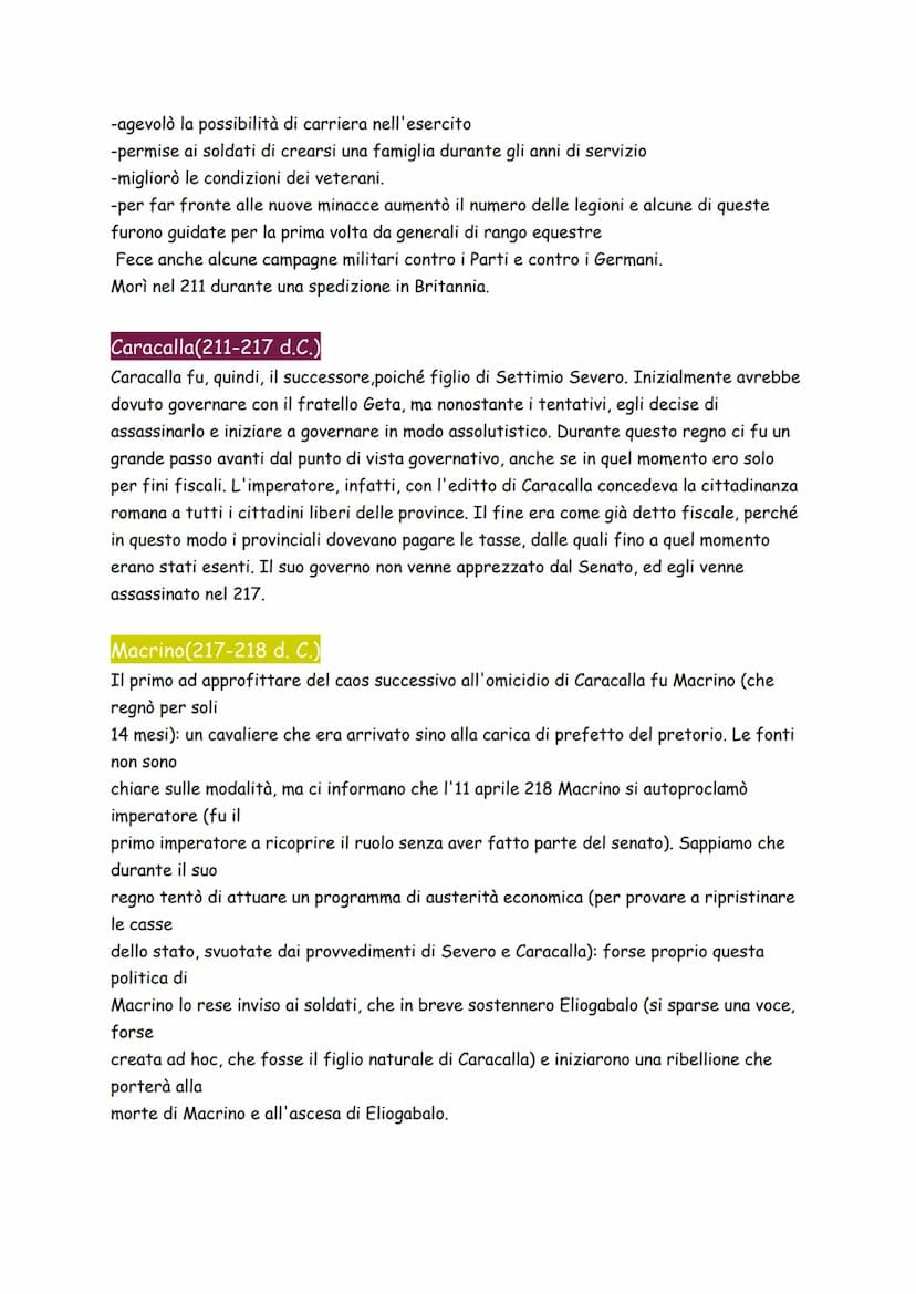 Domiziano(81-96 d.C.)
A differenza di suo padre e di suo fratello, Domiziano non venne visto di buon occhio
dagli storici. Questo perché ven