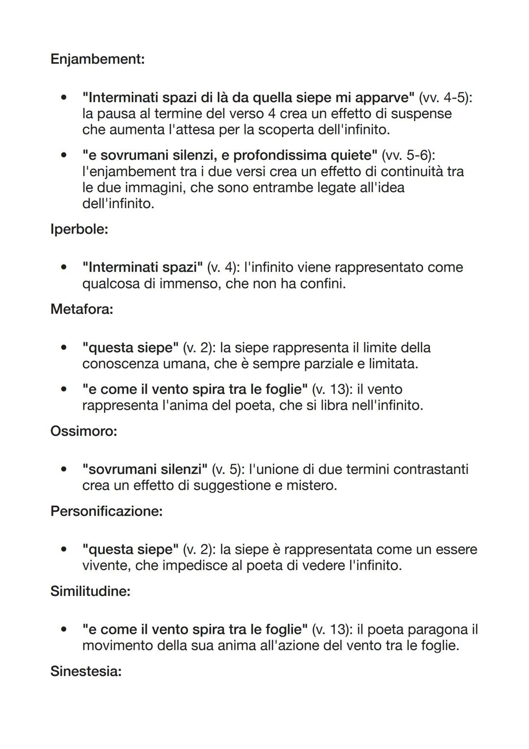 L'INFINITO
PARAFRASI
Sempre caro mi fu quest'ermo colle,
e questa siepe, che da tanta parte
dell'ultimo orizzonte il guardo esclude.
Ma sede