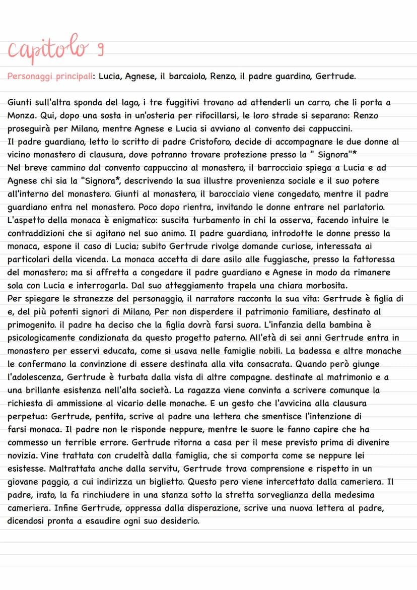 capitolo 1
Personaggi principali: Don Abbondio, i bravi di Don Rodrigo, Perpetua
Il romanzo inizia con la descrizione dei luoghi in cui si s