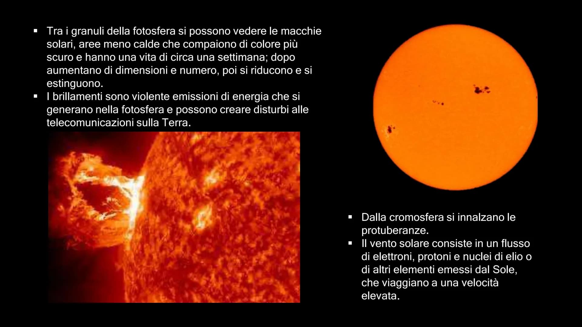 ETOS
11 Il Sole è un enorme stella, costituita da sostanze
gassose, soprattutto idrogeno ed elio. Produce un
elevata quantità di energia att