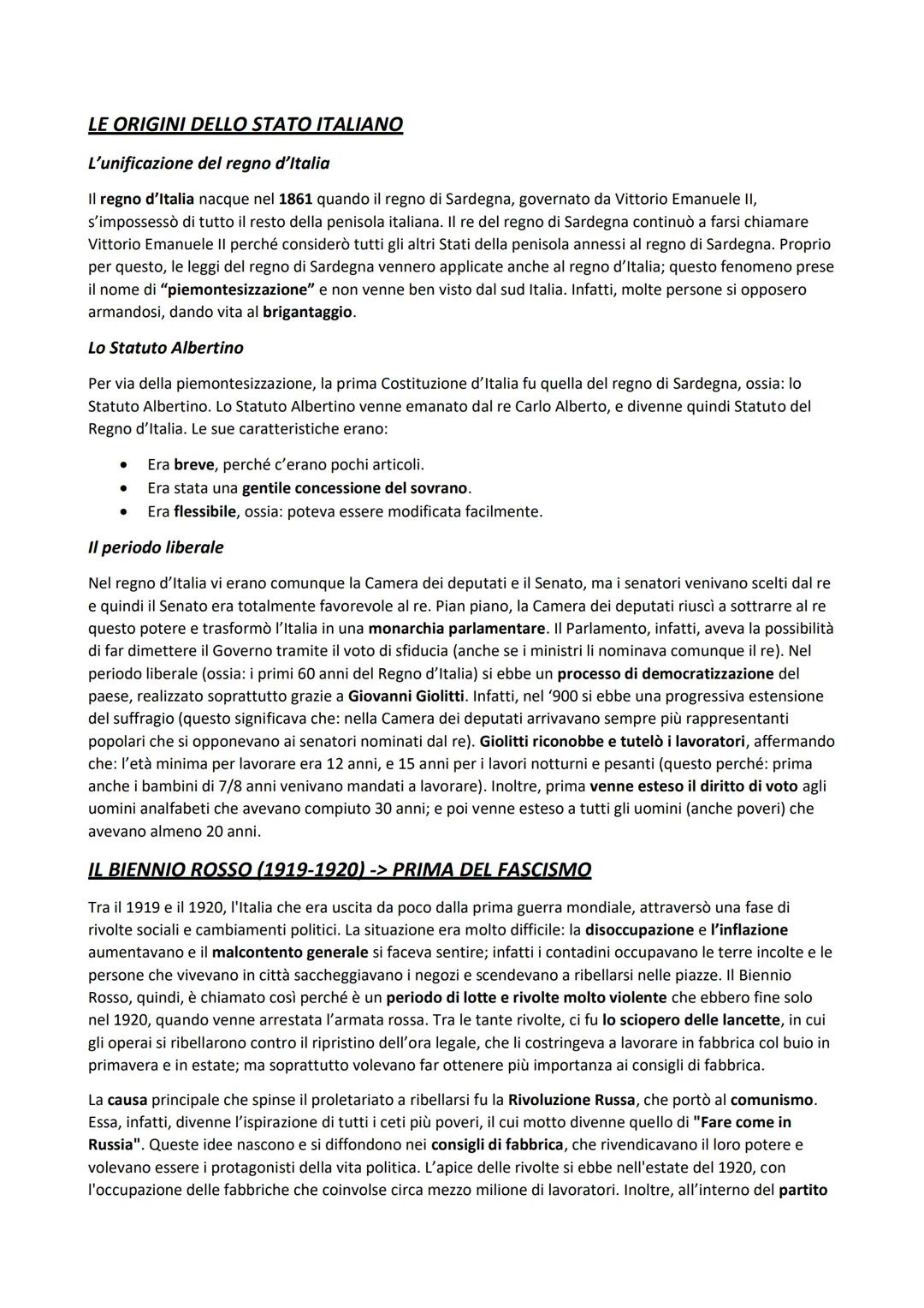 # LE ORIGINI DELLO STATO ITALIANO

L'unificazione del regno d'Italia

Il regno d'Italia nacque nel 1861 quando il regno di Sardegna, governa