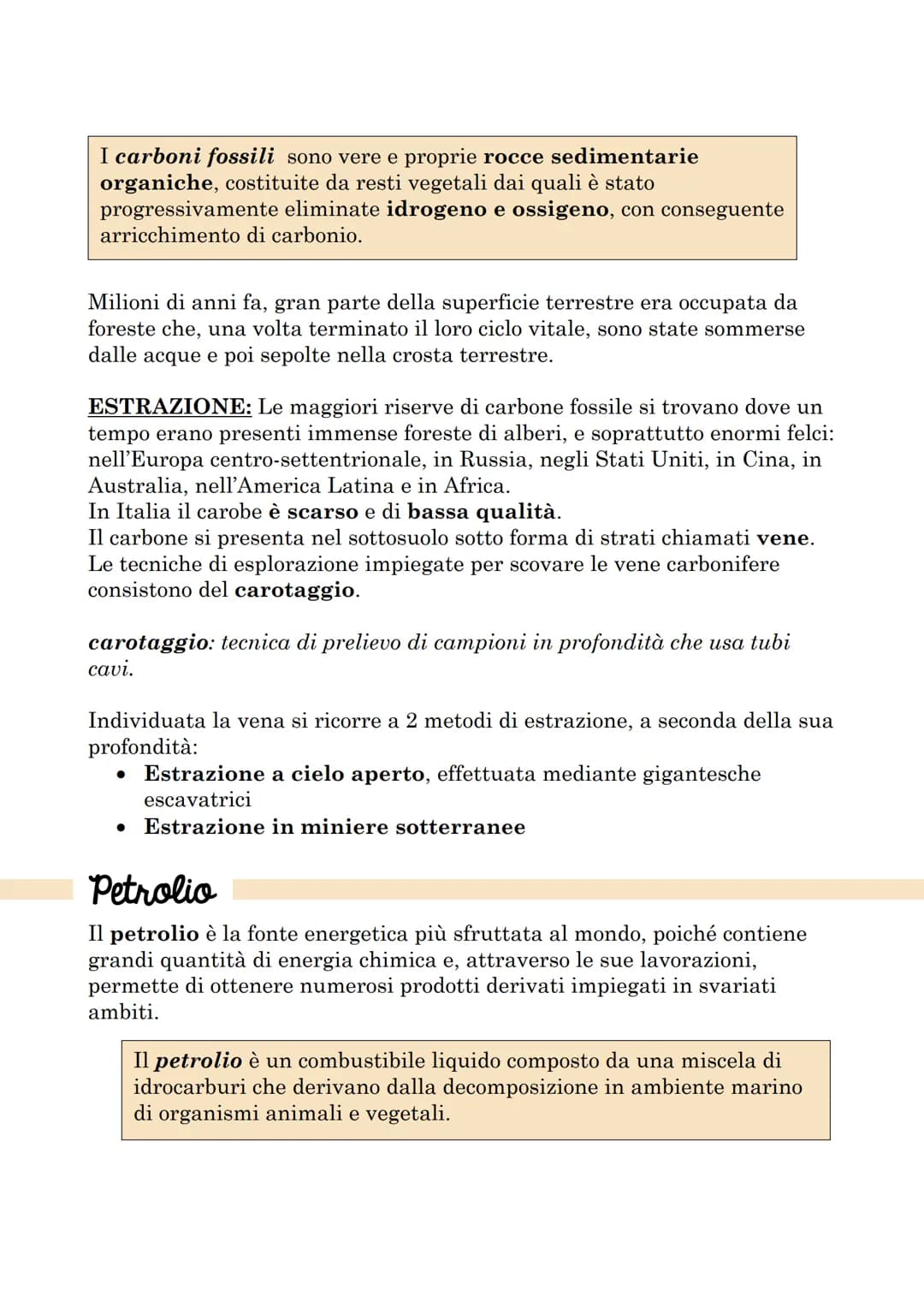 combustibili fossili
Un combustibile è una sostanza che brucia rapidamente in presenza di
ossigeno, emettendo grandi quantità di calore.
I c