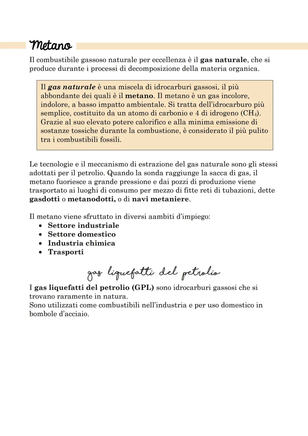 combustibili fossili
Un combustibile è una sostanza che brucia rapidamente in presenza di
ossigeno, emettendo grandi quantità di calore.
I c