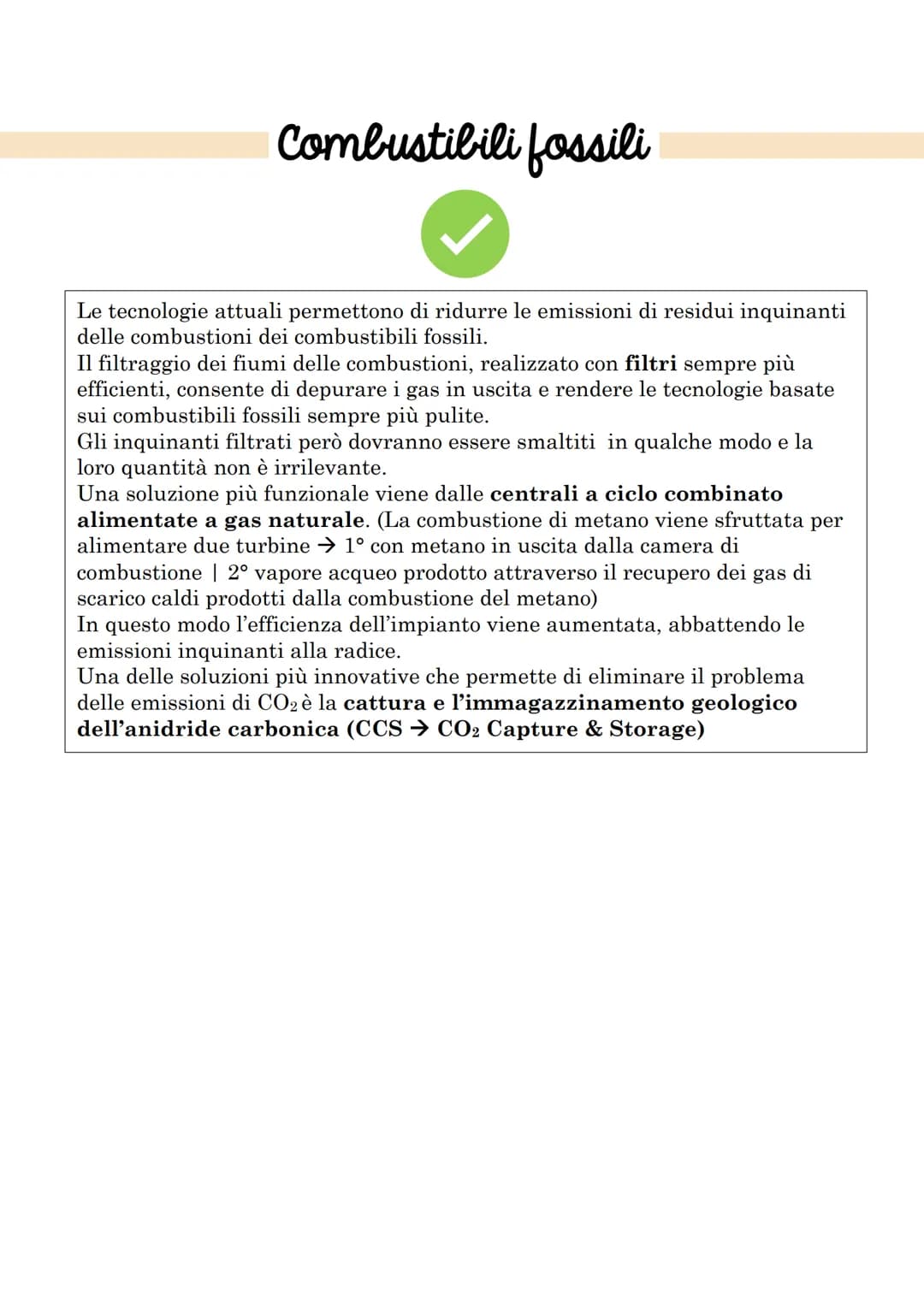 combustibili fossili
Un combustibile è una sostanza che brucia rapidamente in presenza di
ossigeno, emettendo grandi quantità di calore.
I c