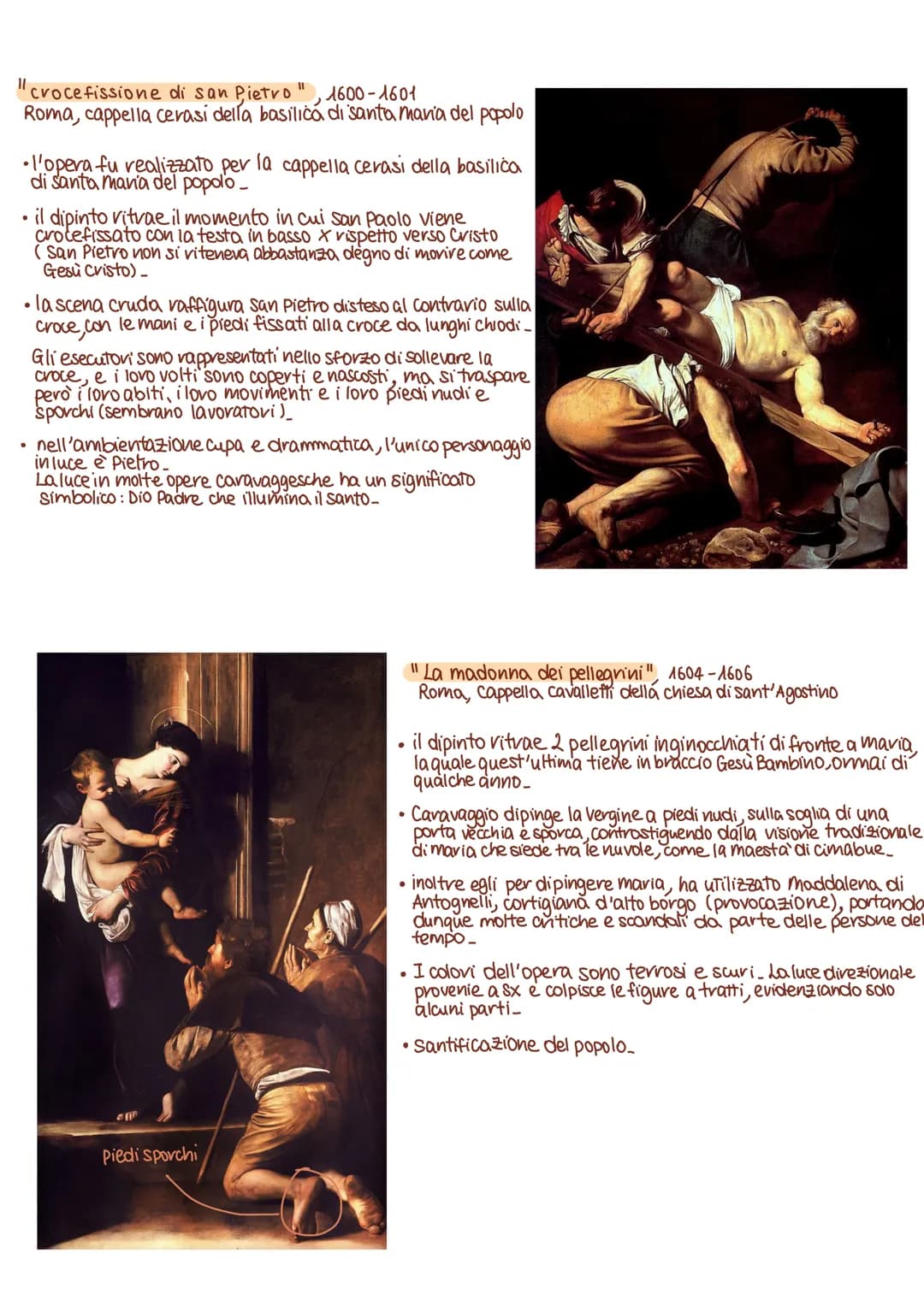 CARAVAGGIO (1571-1610)
vita
•michelangelo Merisi, conosciuto principalmente come Caravaggio, nacque a milano nel 1571 e movi
nel 1610 a Port