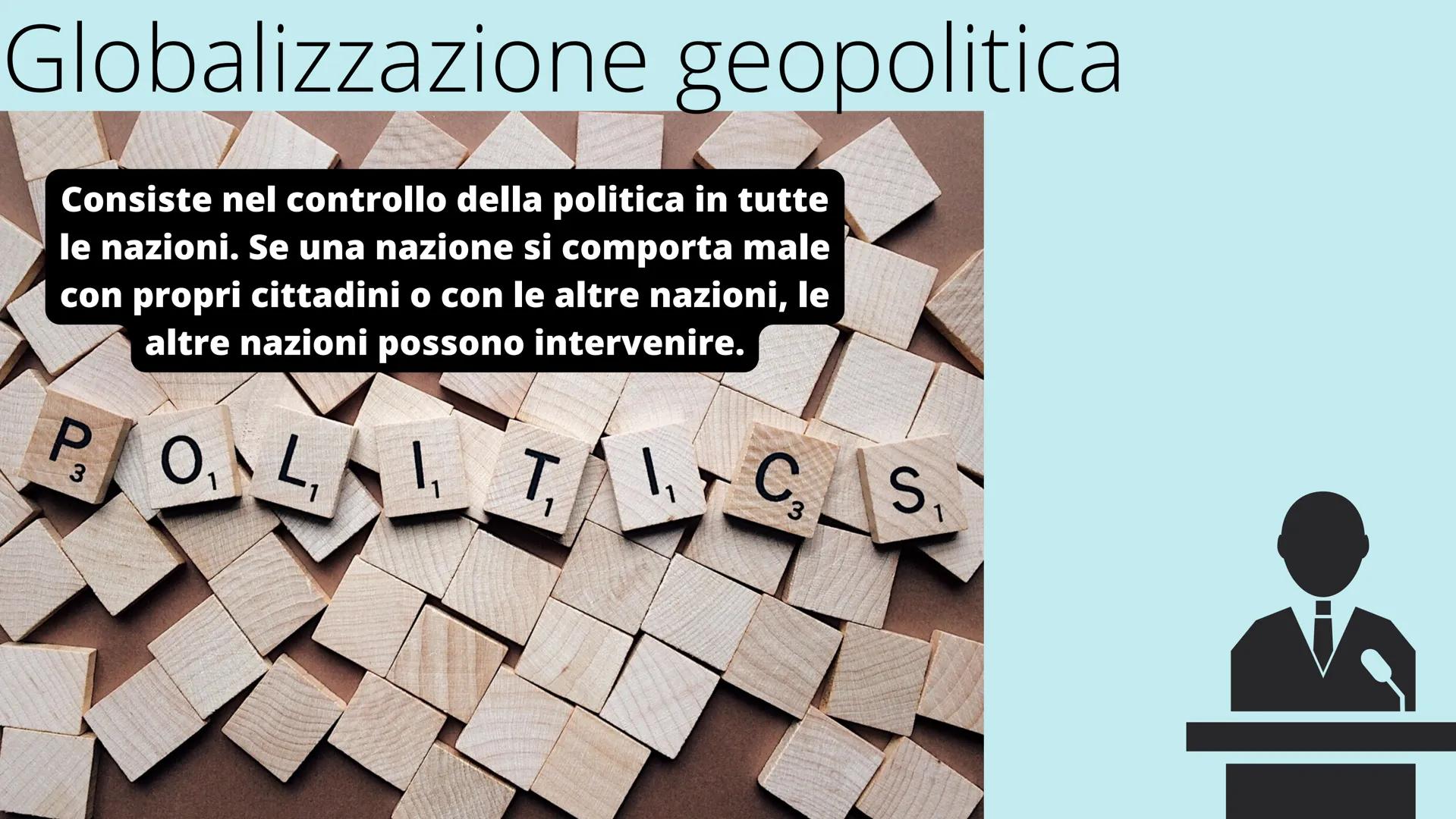 - La
- globalizzazione # Che cos'è la
globalizzazione?

La globalizzazione è un fenomeno di progressiva integrazione
economica, politica e c
