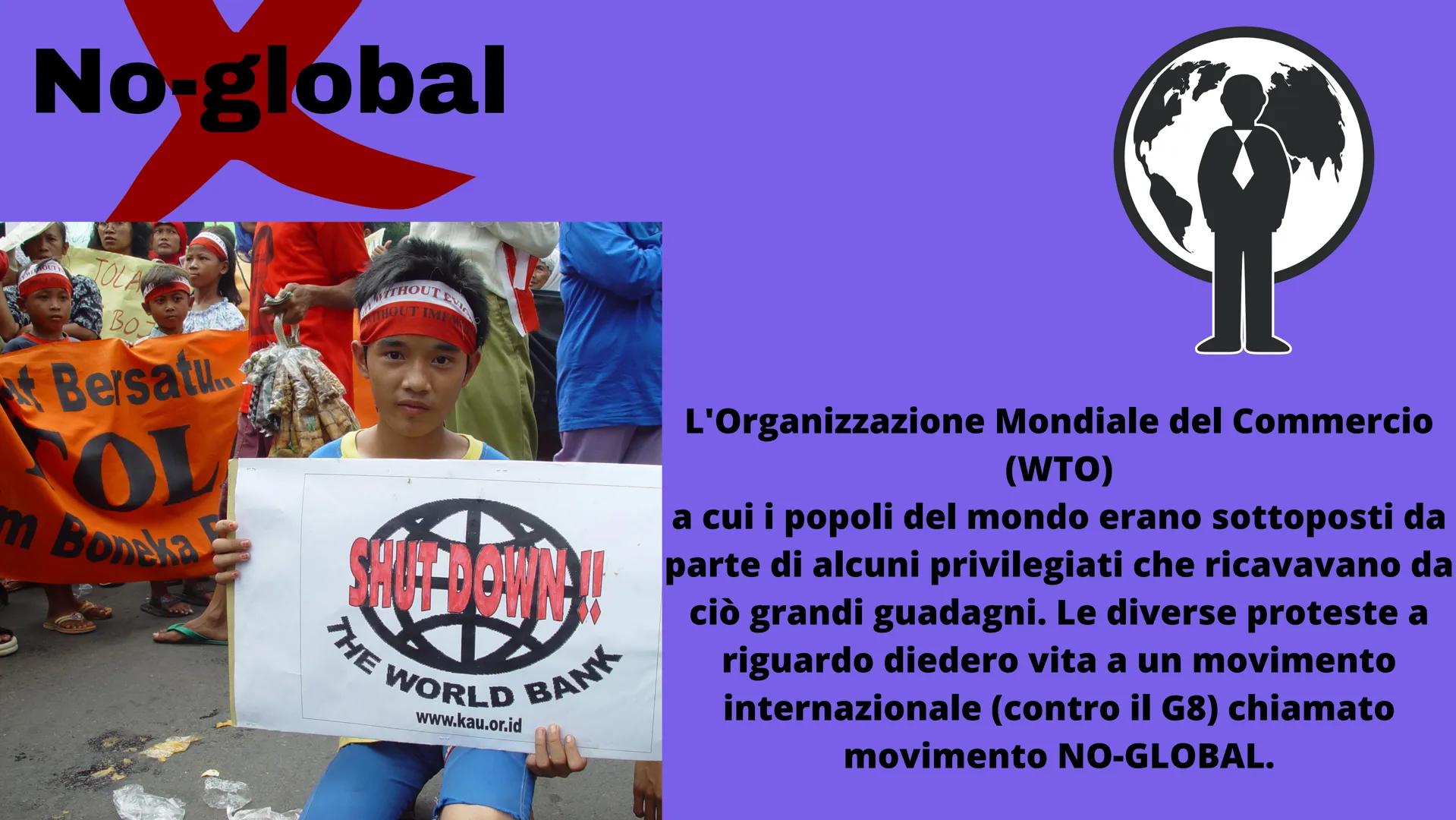 - La
- globalizzazione # Che cos'è la
globalizzazione?

La globalizzazione è un fenomeno di progressiva integrazione
economica, politica e c