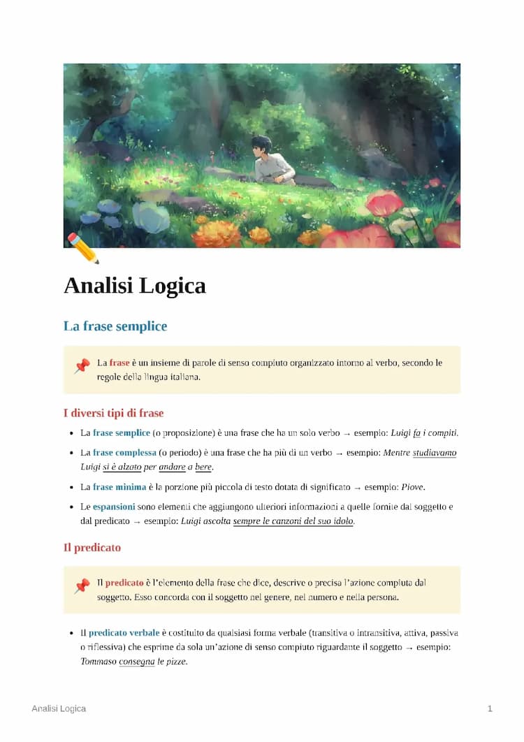 Know Analisi Logica thumbnail