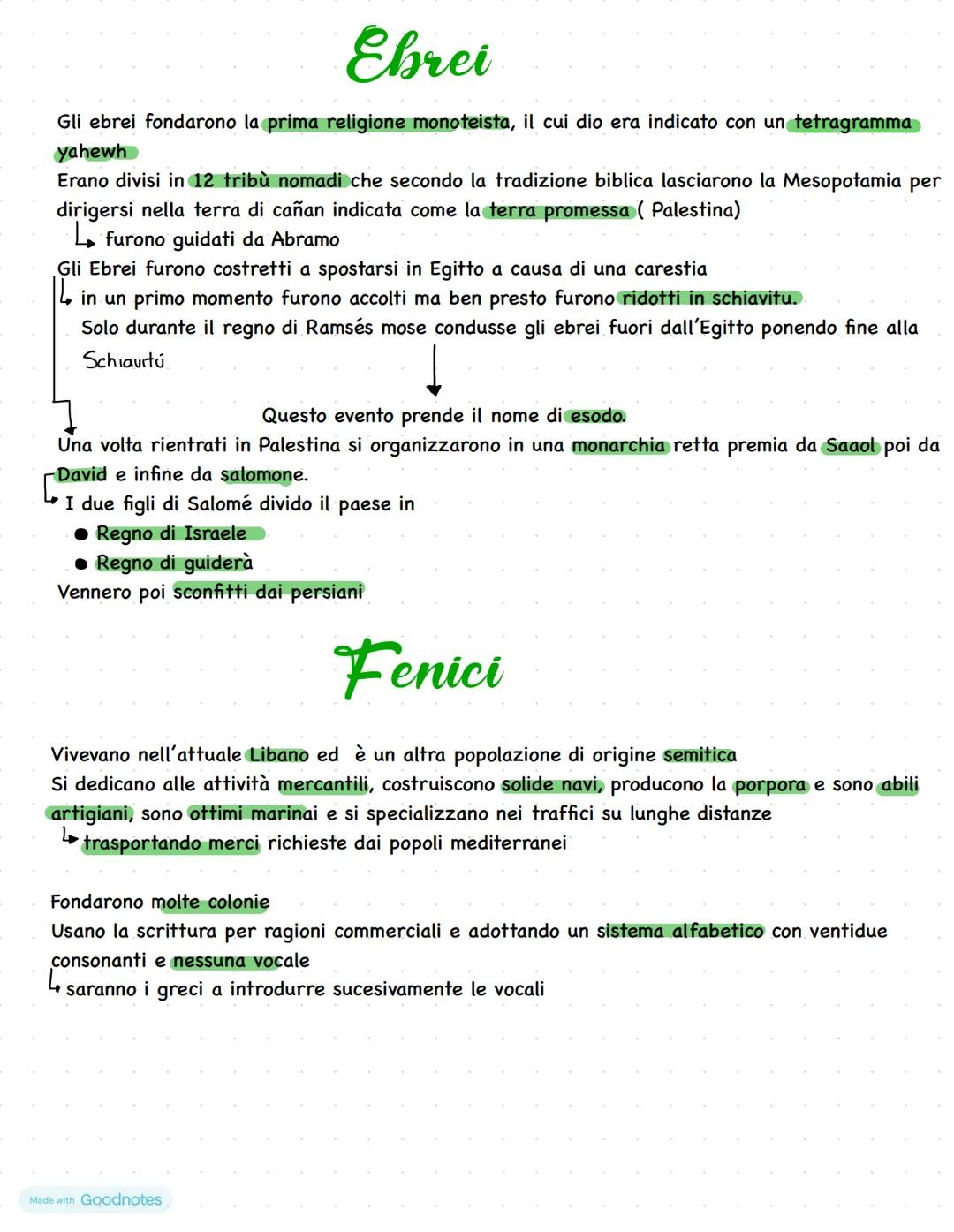 # Ebrei

Gli ebrei fondarono la prima religione monoteista, il cui dio era indicato con un tetragramma
yahewh
Erano divisi in 12 tribù nomad