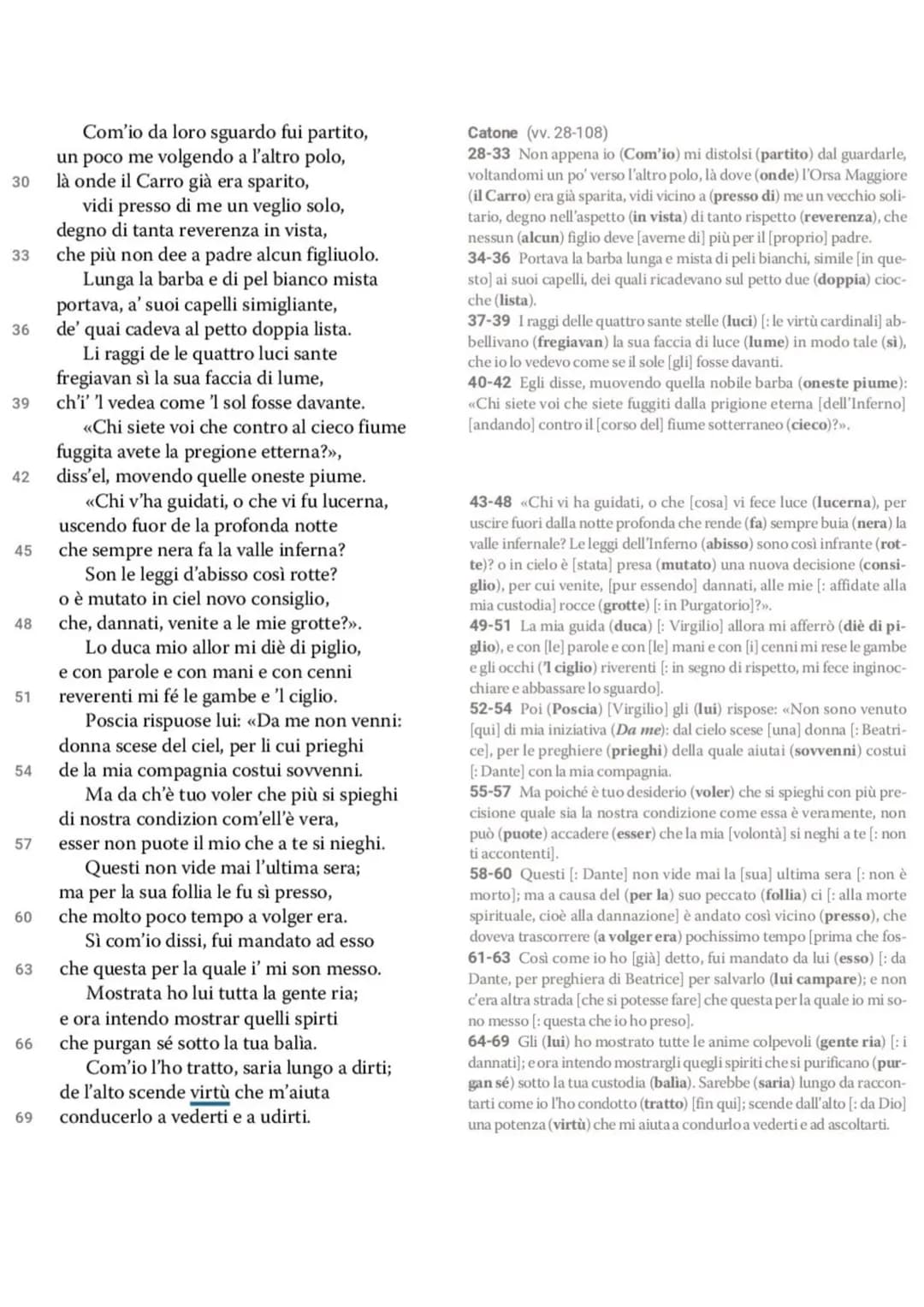 Dante - La Divina Commedia - Il Purgatorio
• Il Purgatorio è il secondo dei tre regni dell'Oltretomba cristiano
visitato da Dante nel corso 