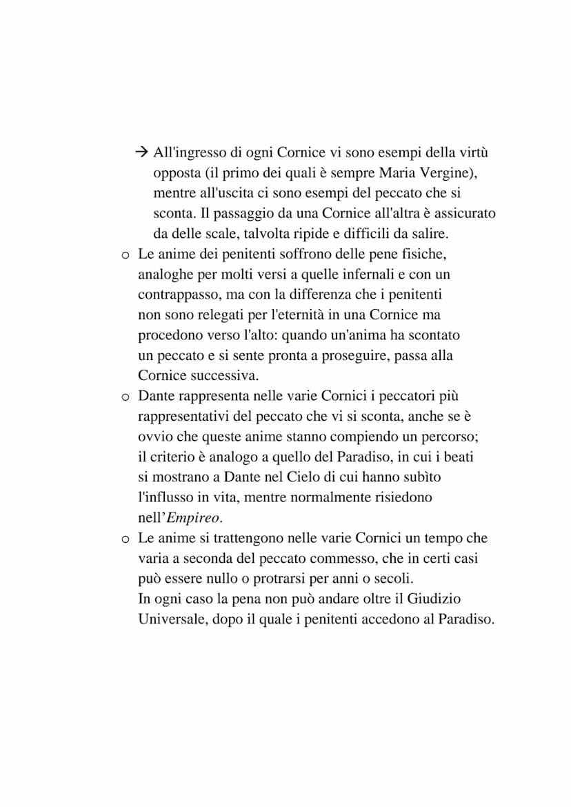 Dante - La Divina Commedia - Il Purgatorio
• Il Purgatorio è il secondo dei tre regni dell'Oltretomba cristiano
visitato da Dante nel corso 