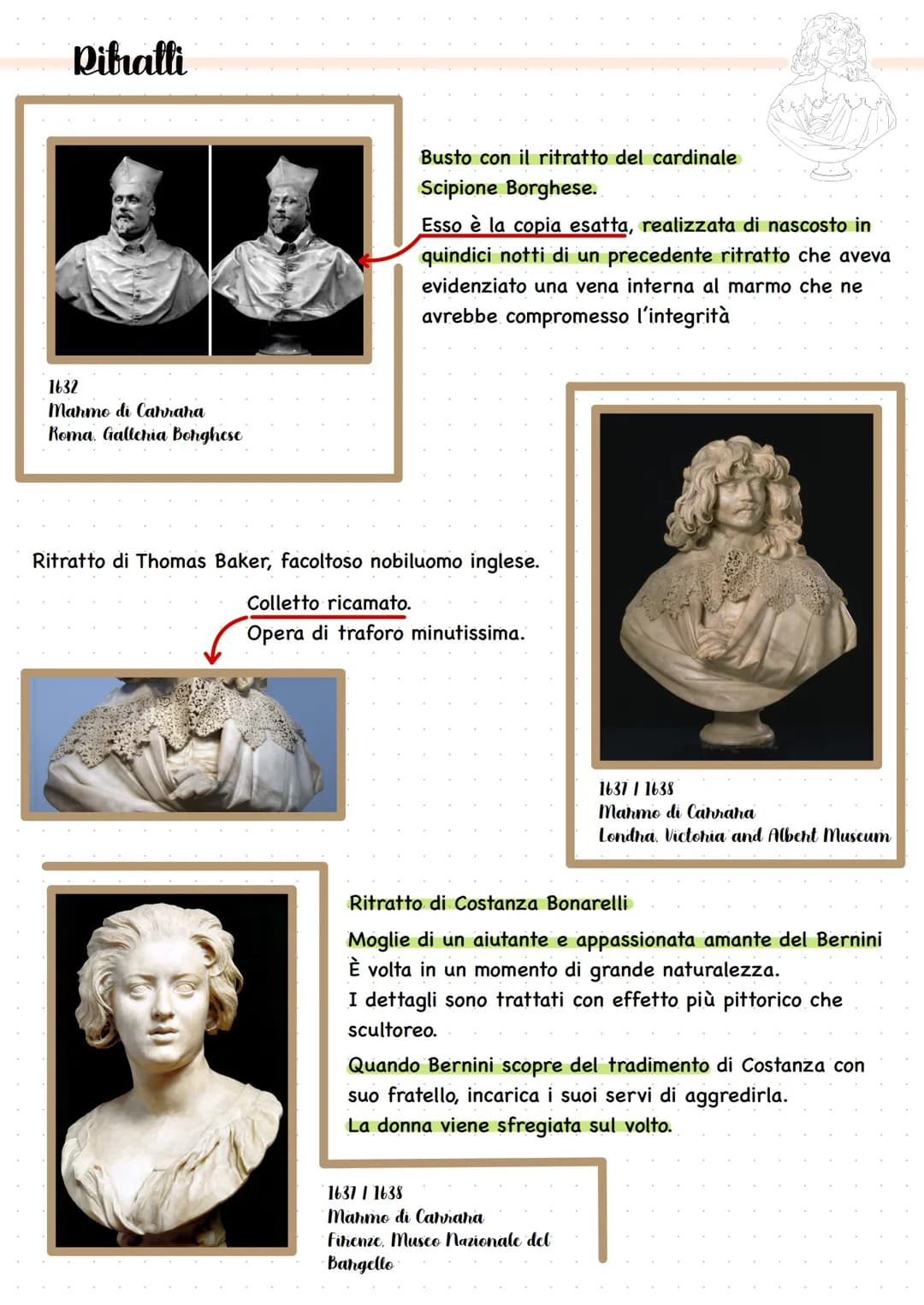 Gian Lohenzo Bernini
figlio di Pietro Bernini, scultore fiorentino
nasce a Napoli nel 1598 e muore a Roma nel 1680
la sua formazione avviene