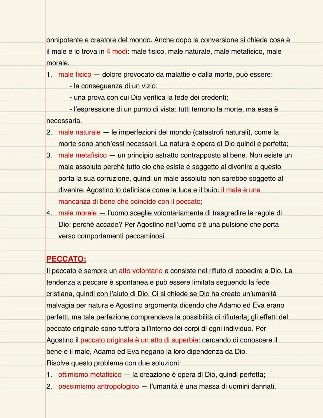 # AGOSTINO (354 d.C - 430 d.C)

VITA:
- Aurelio Agostino nasce nel 354 d.C. a Tagaste (Algeria), suo padre era un
proprietario terriero paga
