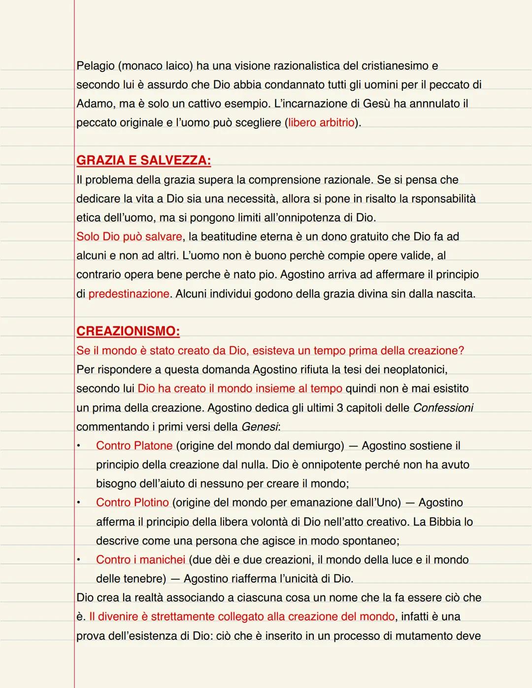 # AGOSTINO (354 d.C - 430 d.C)

VITA:
- Aurelio Agostino nasce nel 354 d.C. a Tagaste (Algeria), suo padre era un
proprietario terriero paga