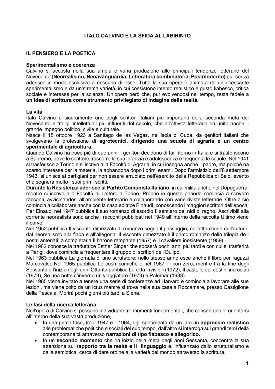 
<h2 id="quantilibrihascrittoitalocalvino">Quanti libri ha scritto Italo Calvino</h2>
<p>Italo Calvino è sicuramente uno degli scrittori ita