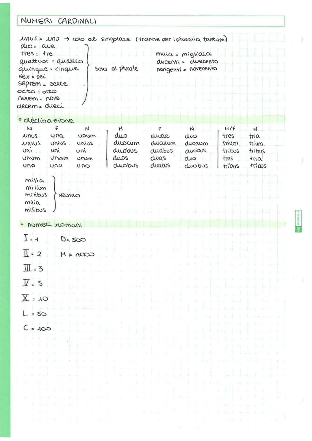 Guida alle Declinazioni in Latino: Tabelle e Esercizi Facili
