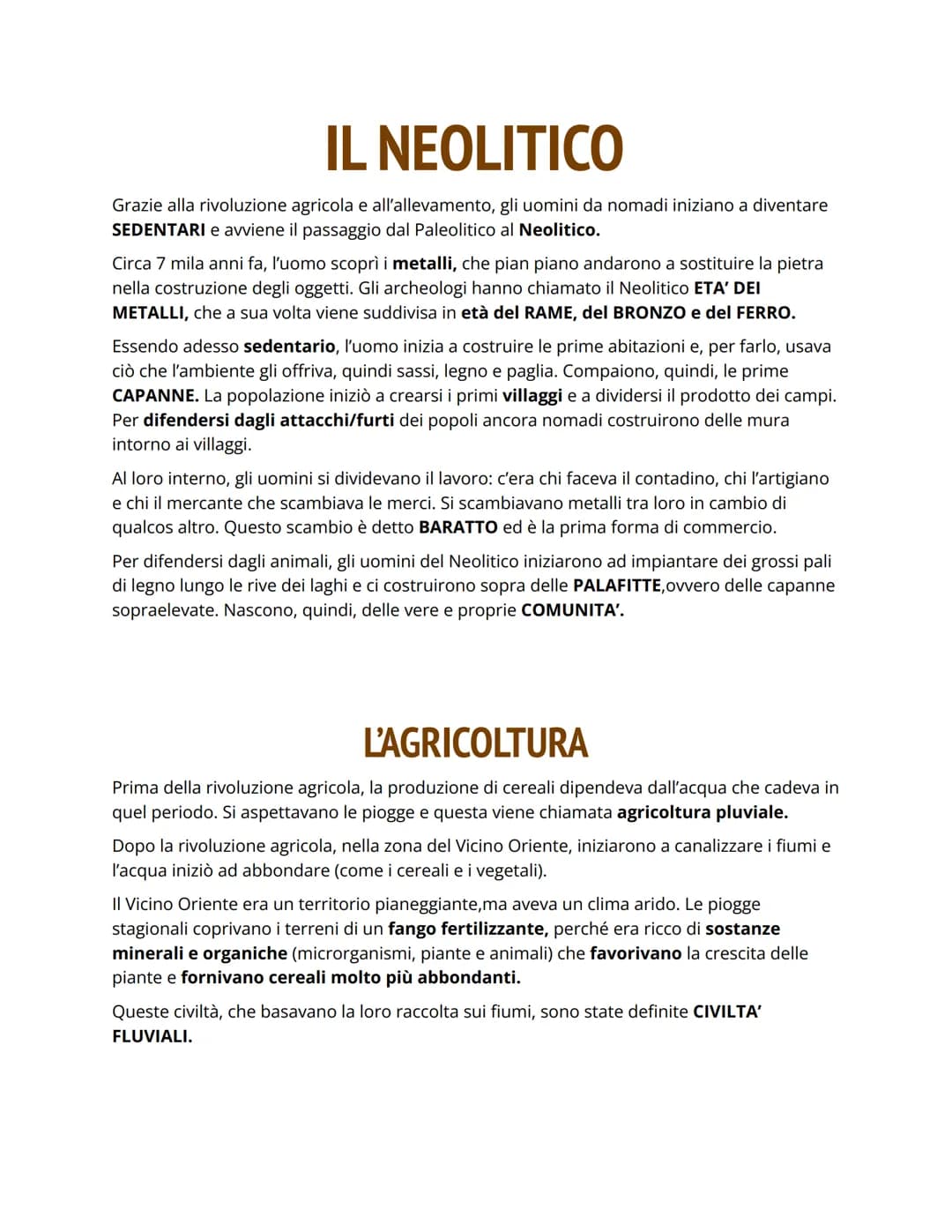 DAL PALEOLITICO AL
NEOLITICO
Dalla pietra vecchia alla pietra nuova
La storia della Terra è iniziata 4,5 miliardi di anni fa, ma è in contin