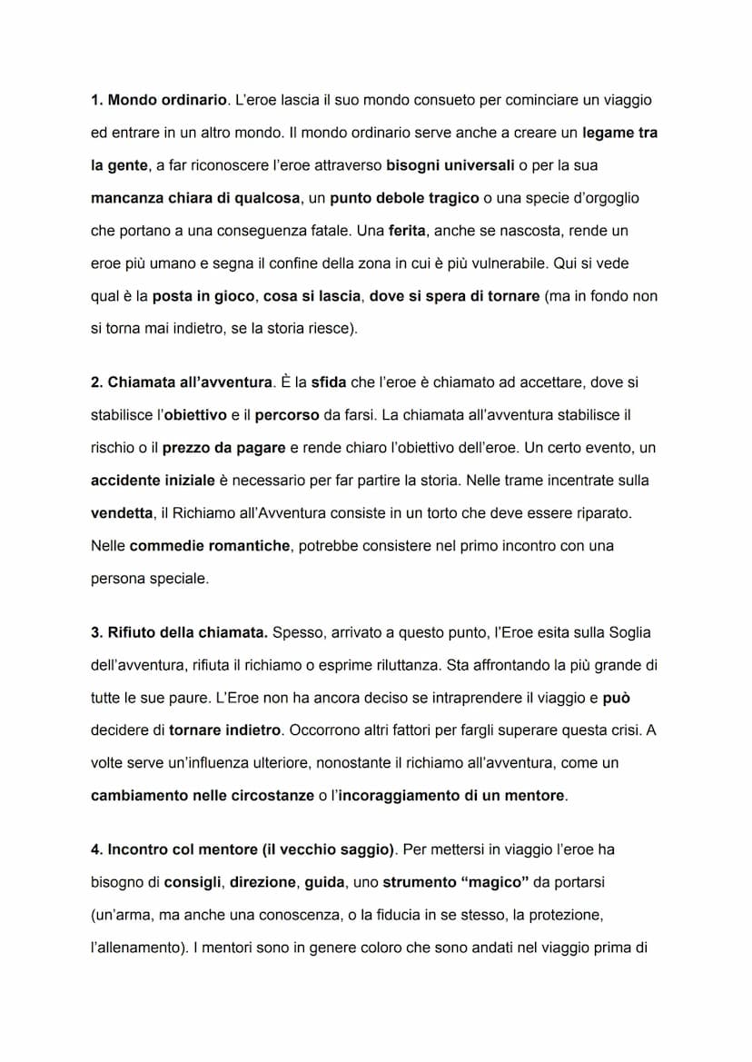 Il viaggio dell'eroe
Christopher Vogler, sceneggiatore statunitense di Hollywood, si aggancia al lavoro
di Campbell, lo semplifica e ne fa u