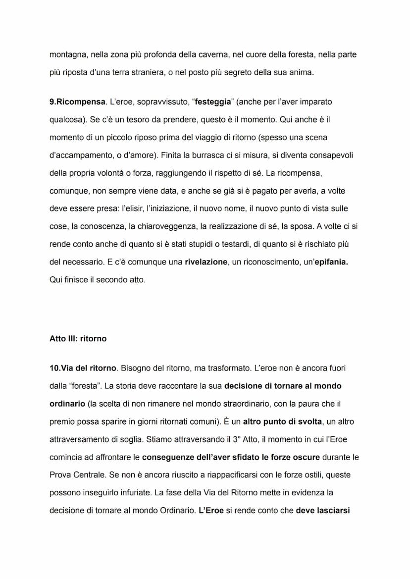Il viaggio dell'eroe
Christopher Vogler, sceneggiatore statunitense di Hollywood, si aggancia al lavoro
di Campbell, lo semplifica e ne fa u