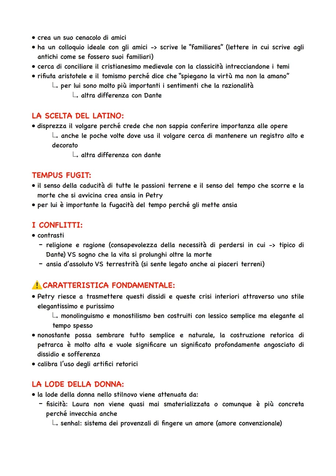 FRANCESCO PETRARCA:
1304-1374
● figlio di Eletta Canigiani e ser Petracco
• nasce ad Arezzo da una famiglia fiorentina in esilio ->
quindi l