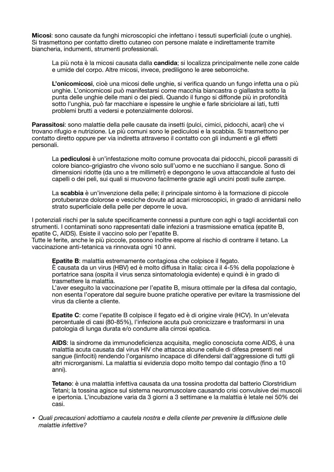 DOMANDE GENERALI
• Quali sono gli strati della pelle?
La pelle è formata dall'epidermide costituente la parte superficiale, dal derma separa