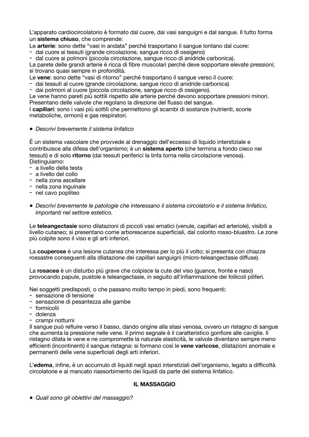 DOMANDE GENERALI
• Quali sono gli strati della pelle?
La pelle è formata dall'epidermide costituente la parte superficiale, dal derma separa