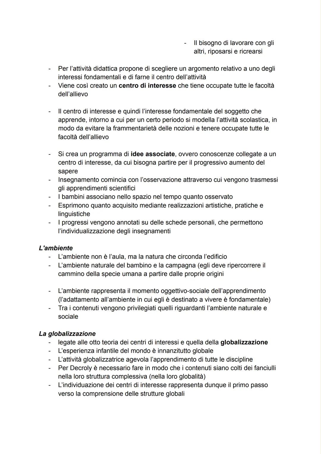 Attivismo
scientifico europeo Attivismo Scientifico europeo
Decroly
Si laurea in medicina e si specializza in neuropsichiatria
Dirige una pi