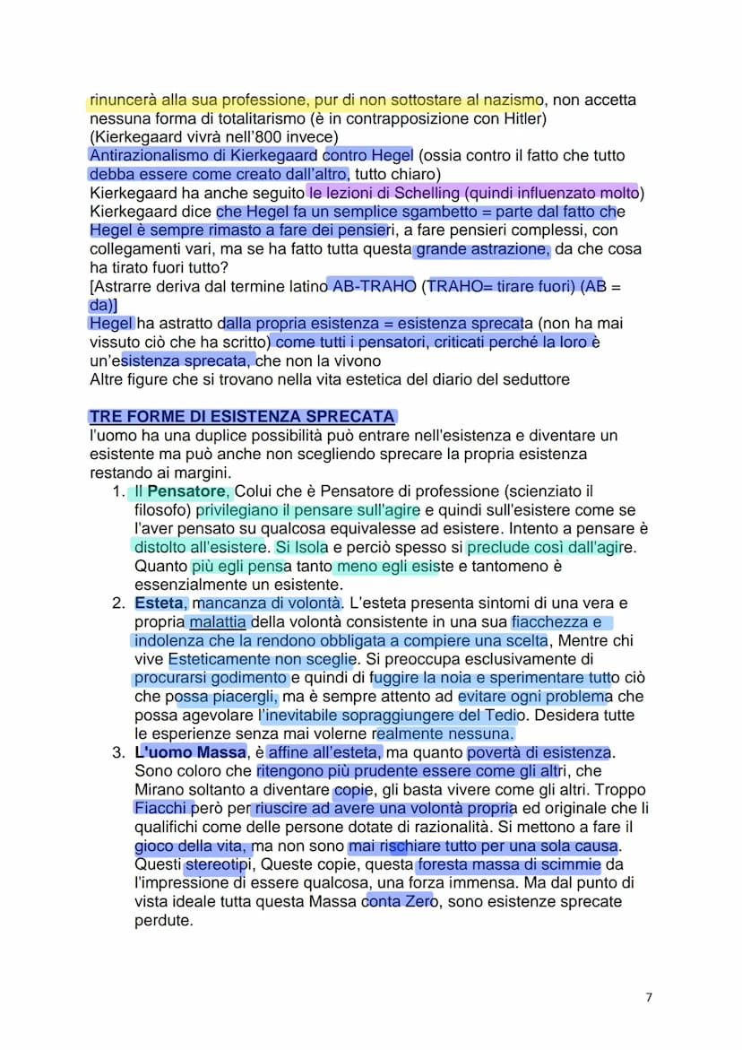 SCHOPENHAUER 9/01
RAPPORTO CON HEGEL
Schopenhauer odia Hegel, aveva messo le sue opere in parallelo a quelle di
Hegel per portargli via degl