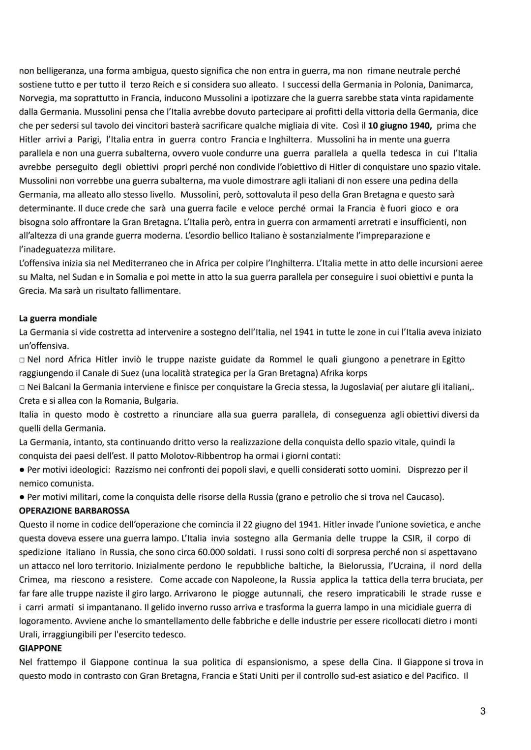 LA SECONDA GUERRA MONDIALE
VERSO LA GUERRA MONDIALE
La guerra civile spagnola fu come una prova generale della guerra mondiale, perché a fia