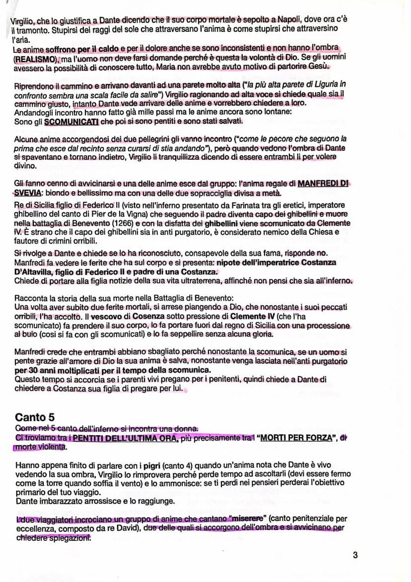 Purgatorio
Canto 13
Dante e Virgilio sono usciti dall'inferno, che si chiude con "quindi uscimmo e rivedemmo le stelle".
Qui le anime si pur