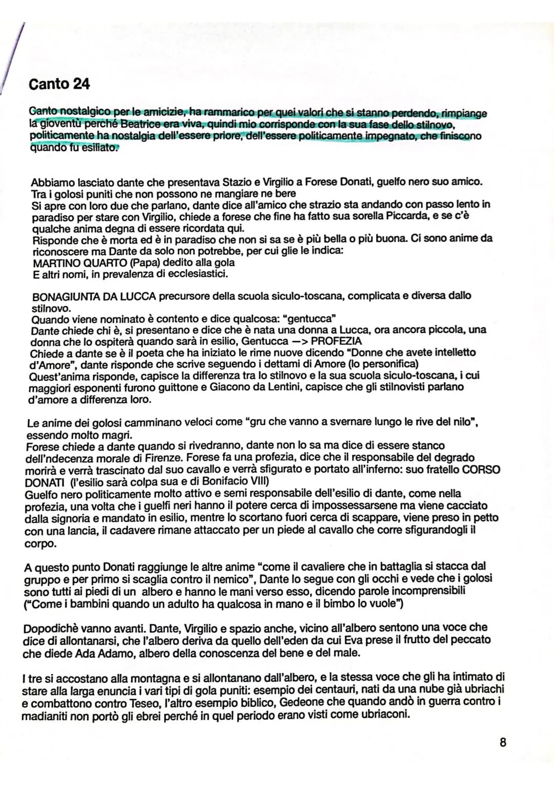 Purgatorio
Canto 13
Dante e Virgilio sono usciti dall'inferno, che si chiude con "quindi uscimmo e rivedemmo le stelle".
Qui le anime si pur