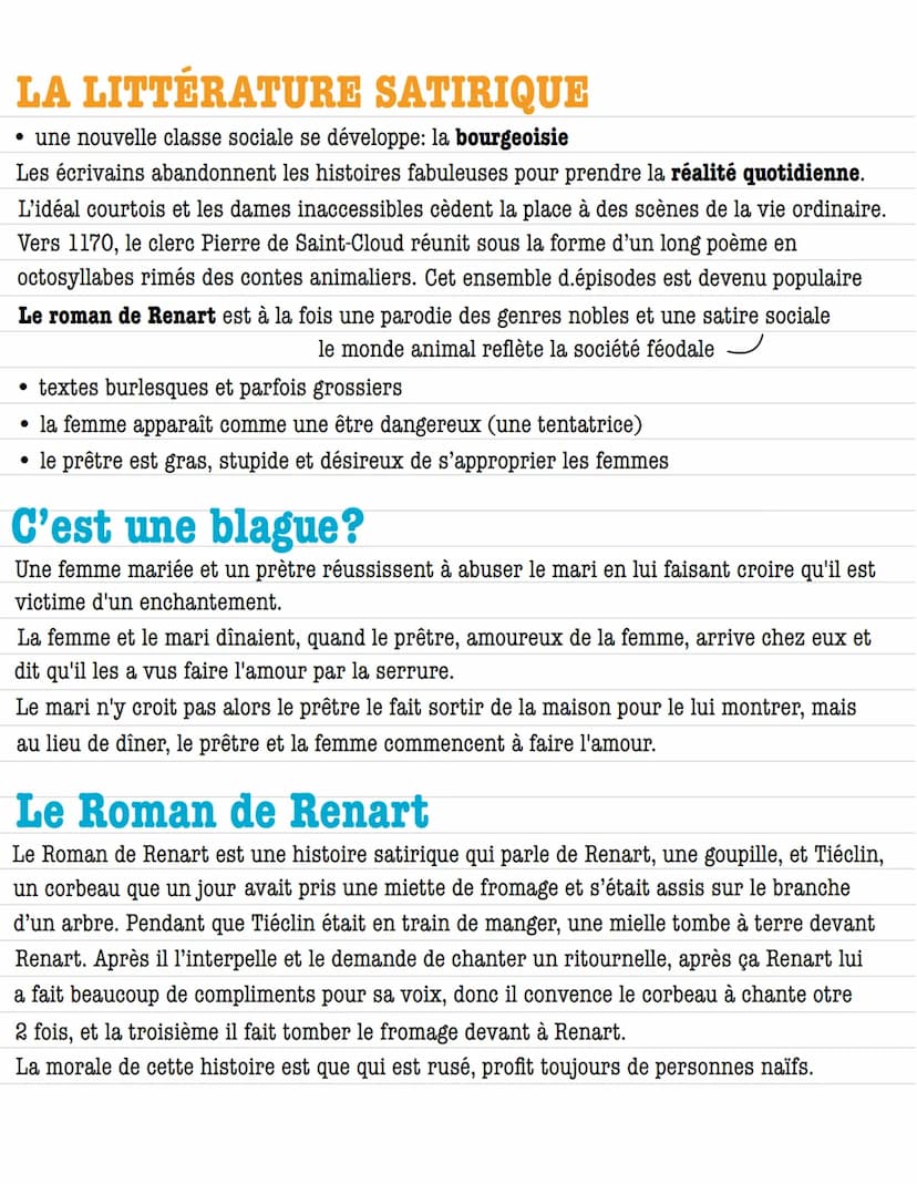 LE MOYEN ÂGE
CULTURE ET SOCIÉTÉ: une société piramidale
La société médiévale a une structure tripartite.
(storia)
À la base, il y a les labo