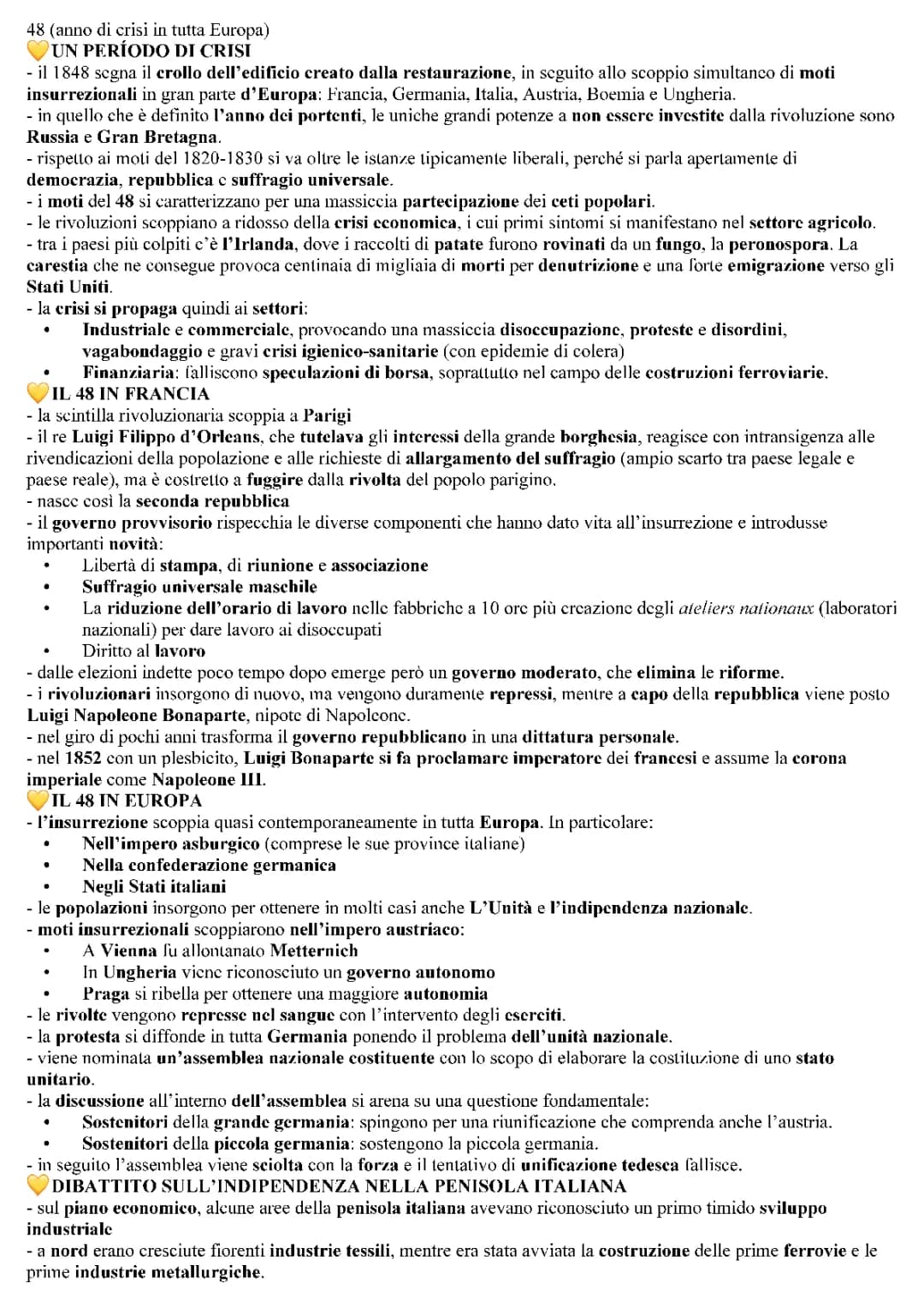 I Moti Rivoluzionari del 1848: Cause e Conseguenze in Italia e Europa - Riassunto Facile per Bambini