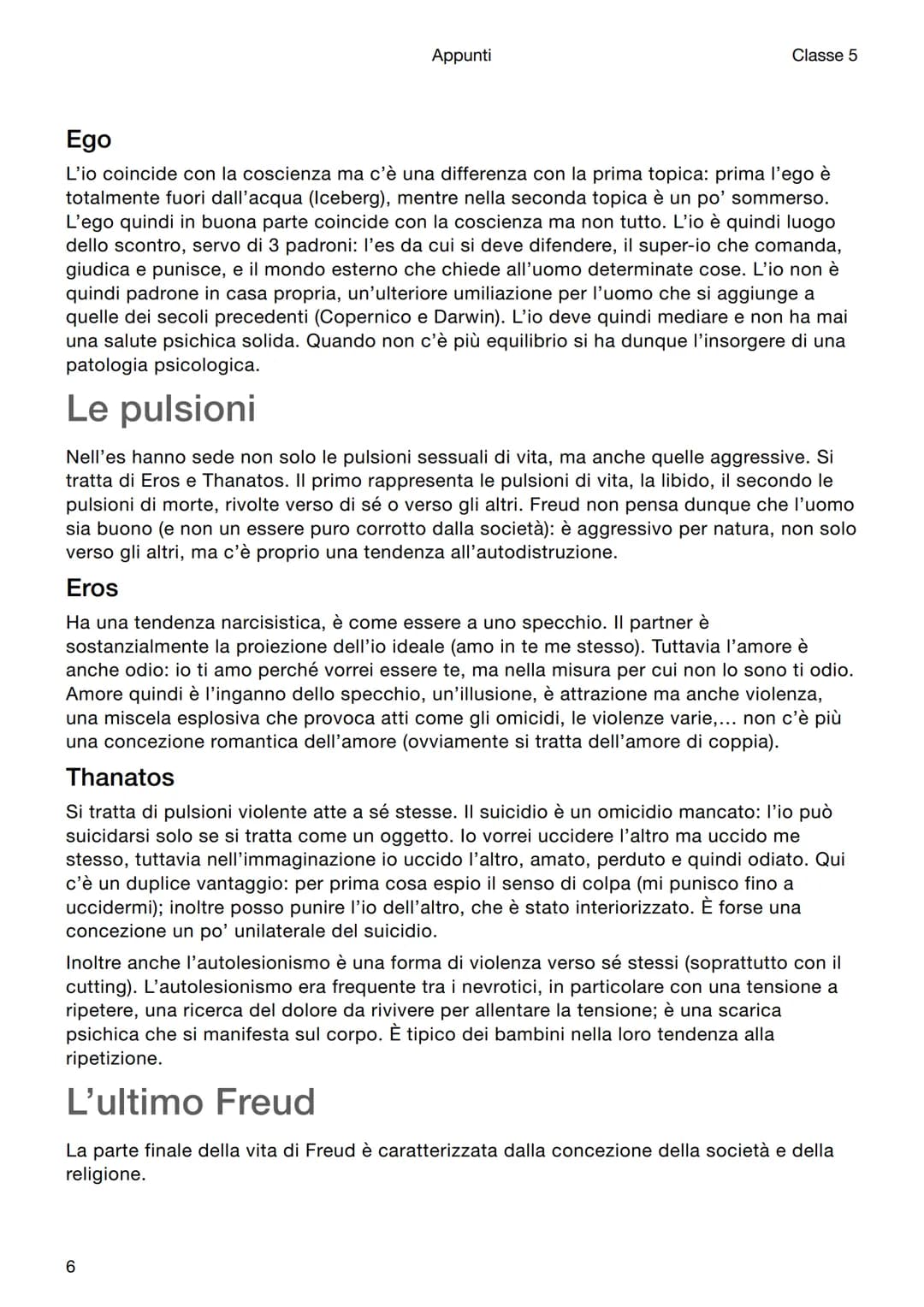 Filosofia
Freud
Appunti
Classe 5
Biografia
Geograficamente ricolleghiamo Freud a Vienna, dove ha vissuto e operato
maggiormente. In realtà e