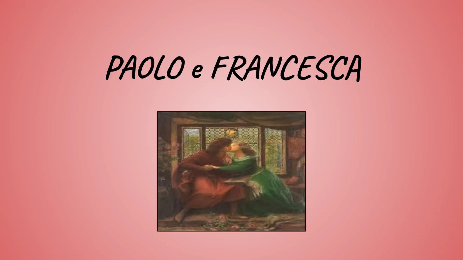 PAOLO e FRANCESCA PAOLO e FRANCESCA
Paolo Malatesta e Francesca da Rimini sono stati
due amanti che rappresentano l'immaginario
popolare sen