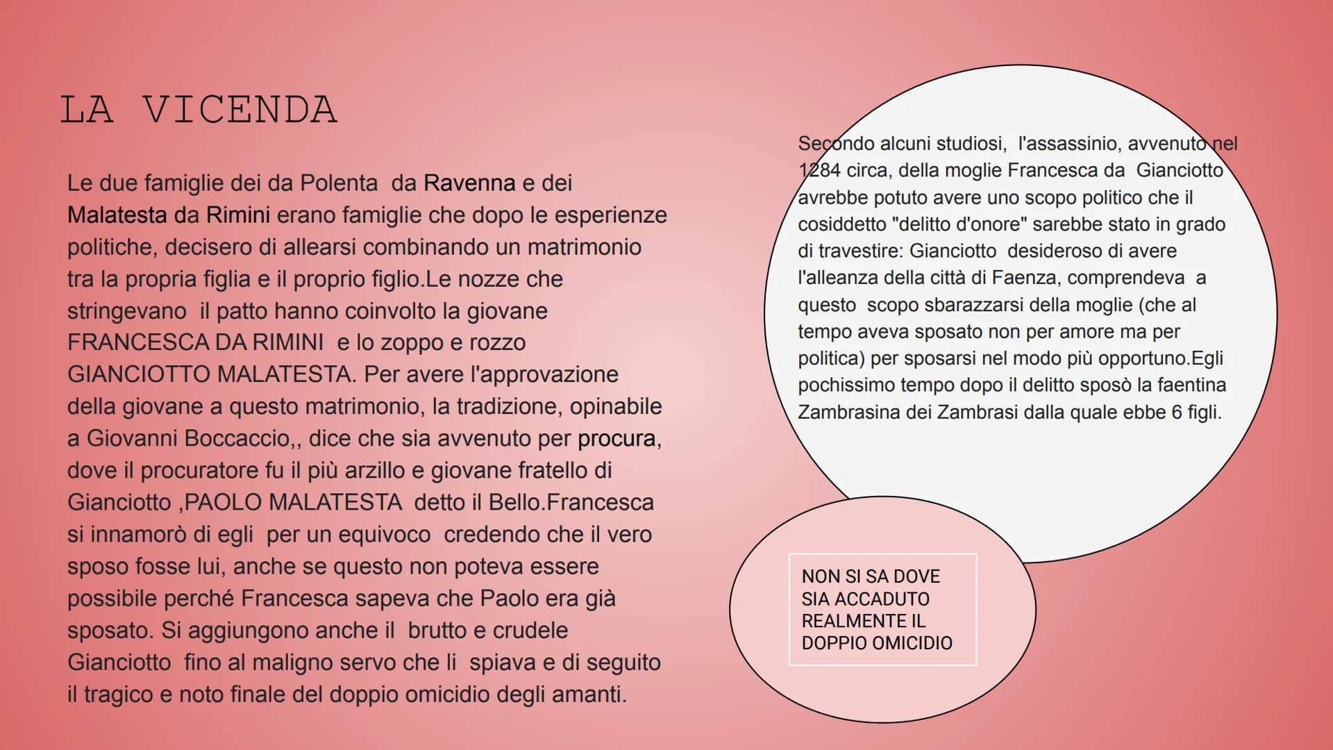 PAOLO e FRANCESCA PAOLO e FRANCESCA
Paolo Malatesta e Francesca da Rimini sono stati
due amanti che rappresentano l'immaginario
popolare sen