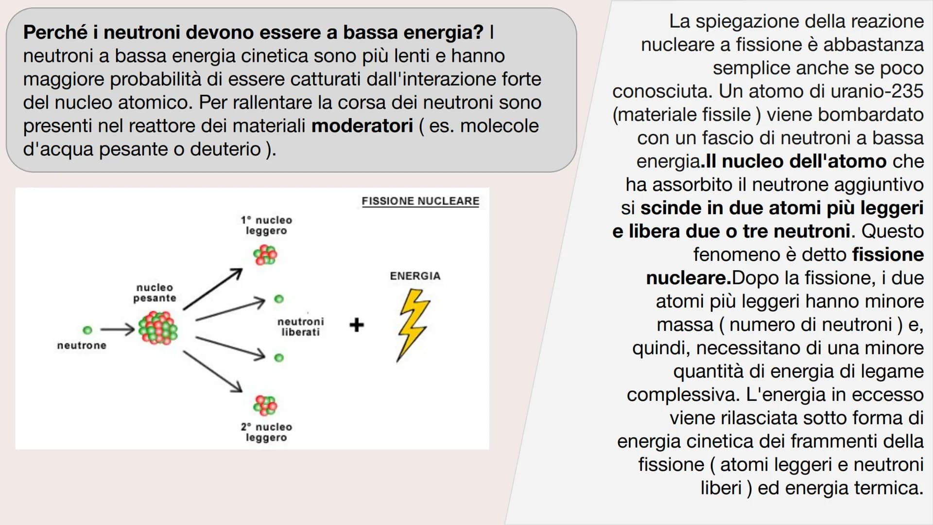 L'ENERGIA
NUCLEARE
@TURBA GIORGIA
3C 2022/2023 CHE COS'È
Con energia nucleare si intendono
tutti quei fenomeni in cui si ha la
produzione di