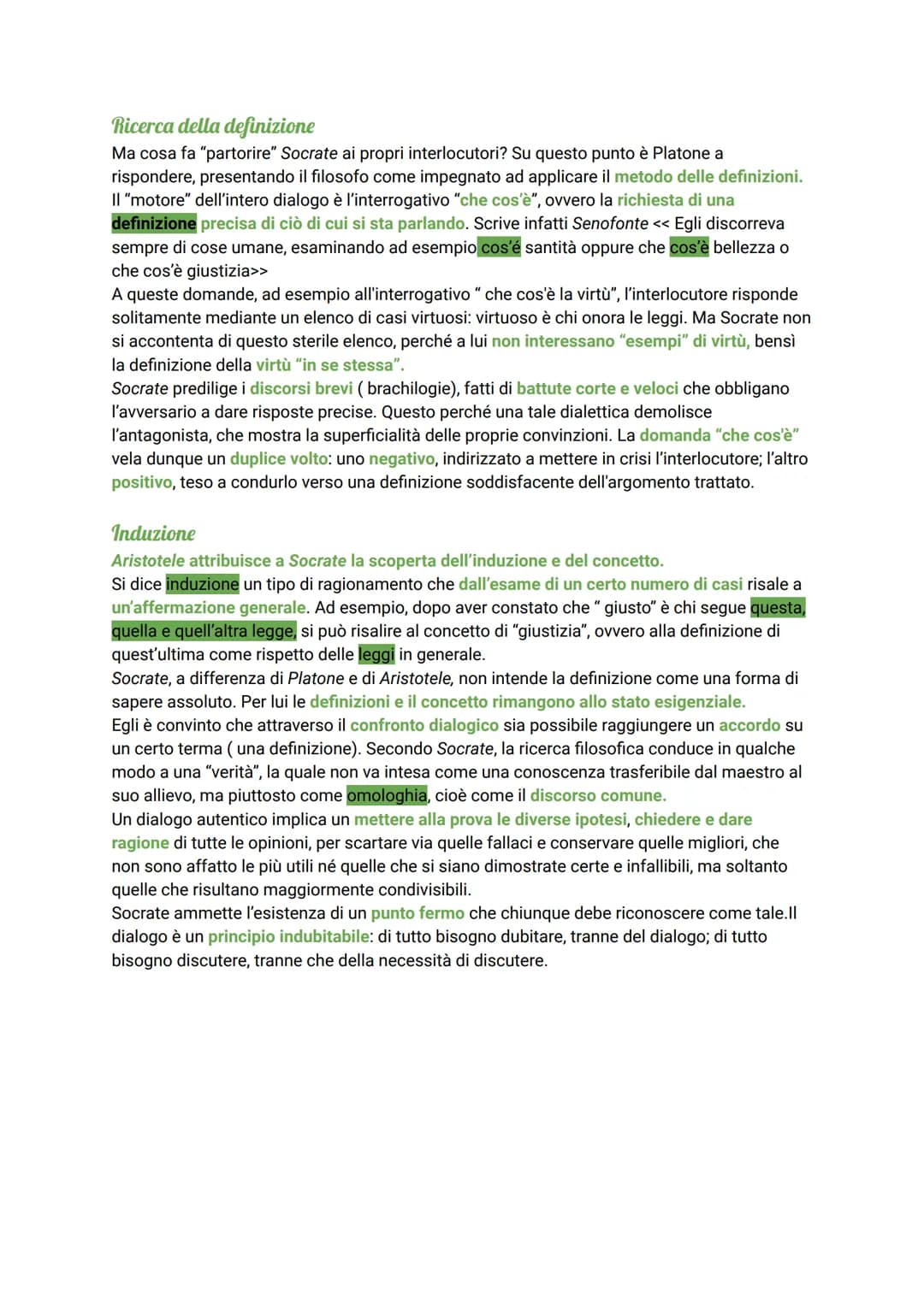 Socrate
Rapporti con sofisti e con Platone
Socrate è indubbiamente figlio e avversario della sofistica
Socrate è legato alla sofistica fonda